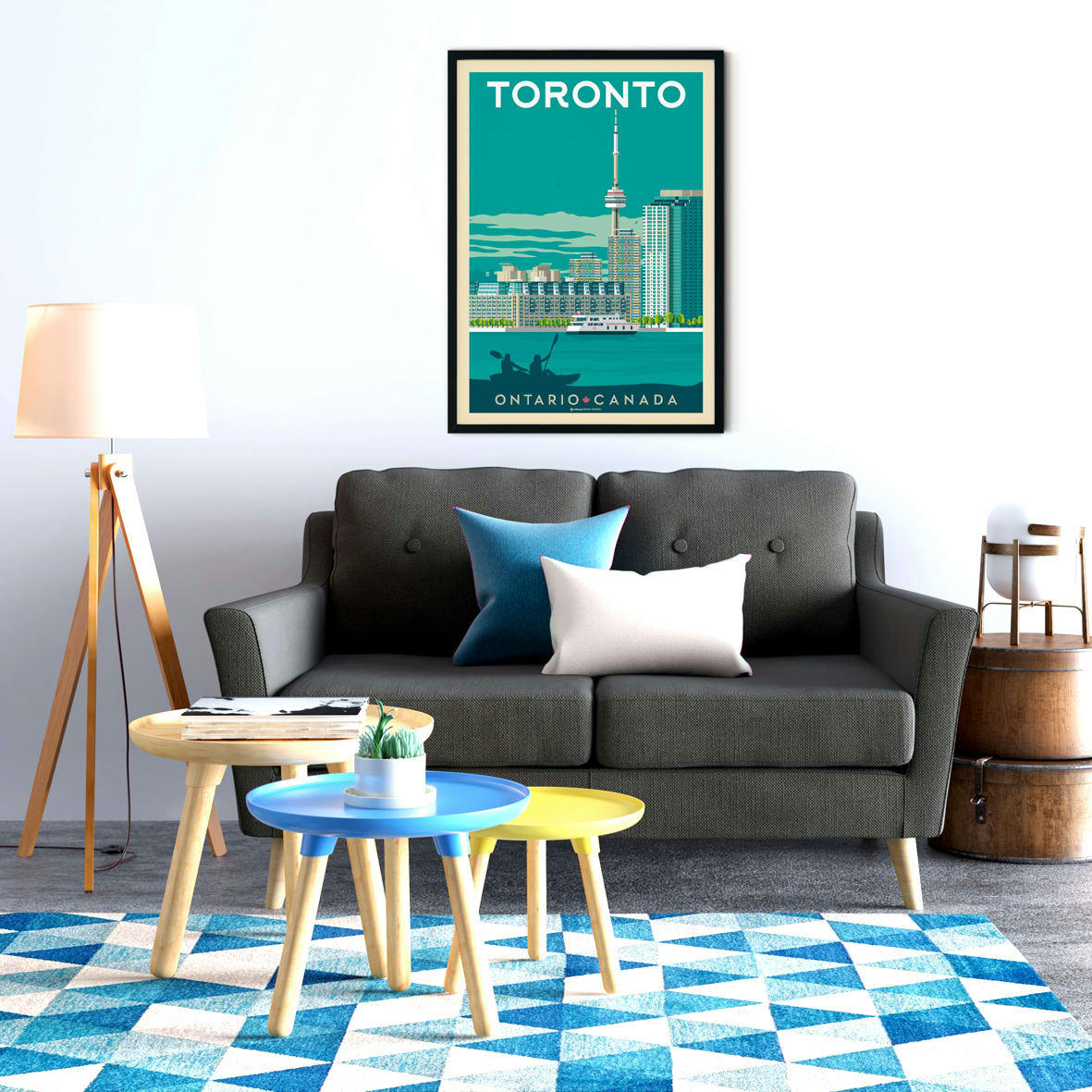 - Affiche Toronto  50x70 cm