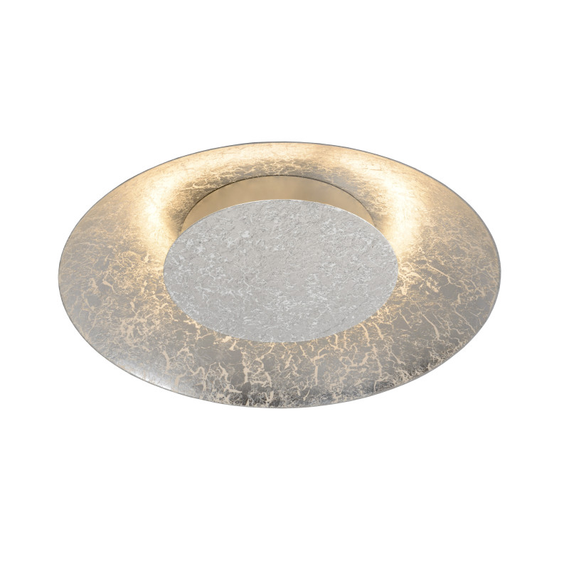 Plafonnier LED Foskal argenté Ø 34,5 cm 12 W LUCIDE