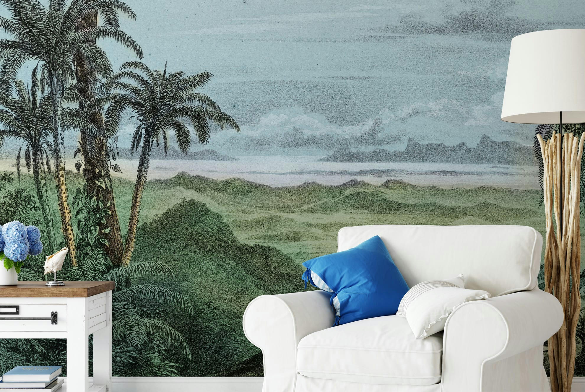 - Papier peint panoramique jungle foret Amazonienne 425x260cm