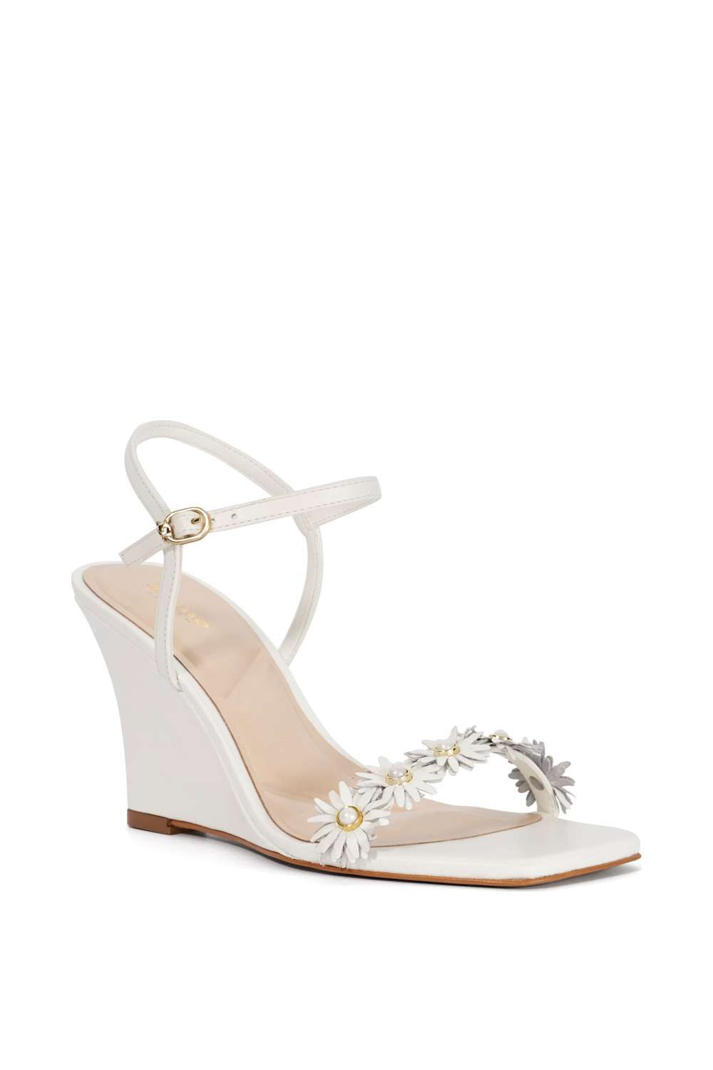 Dune London Milennial' Leather Wedges