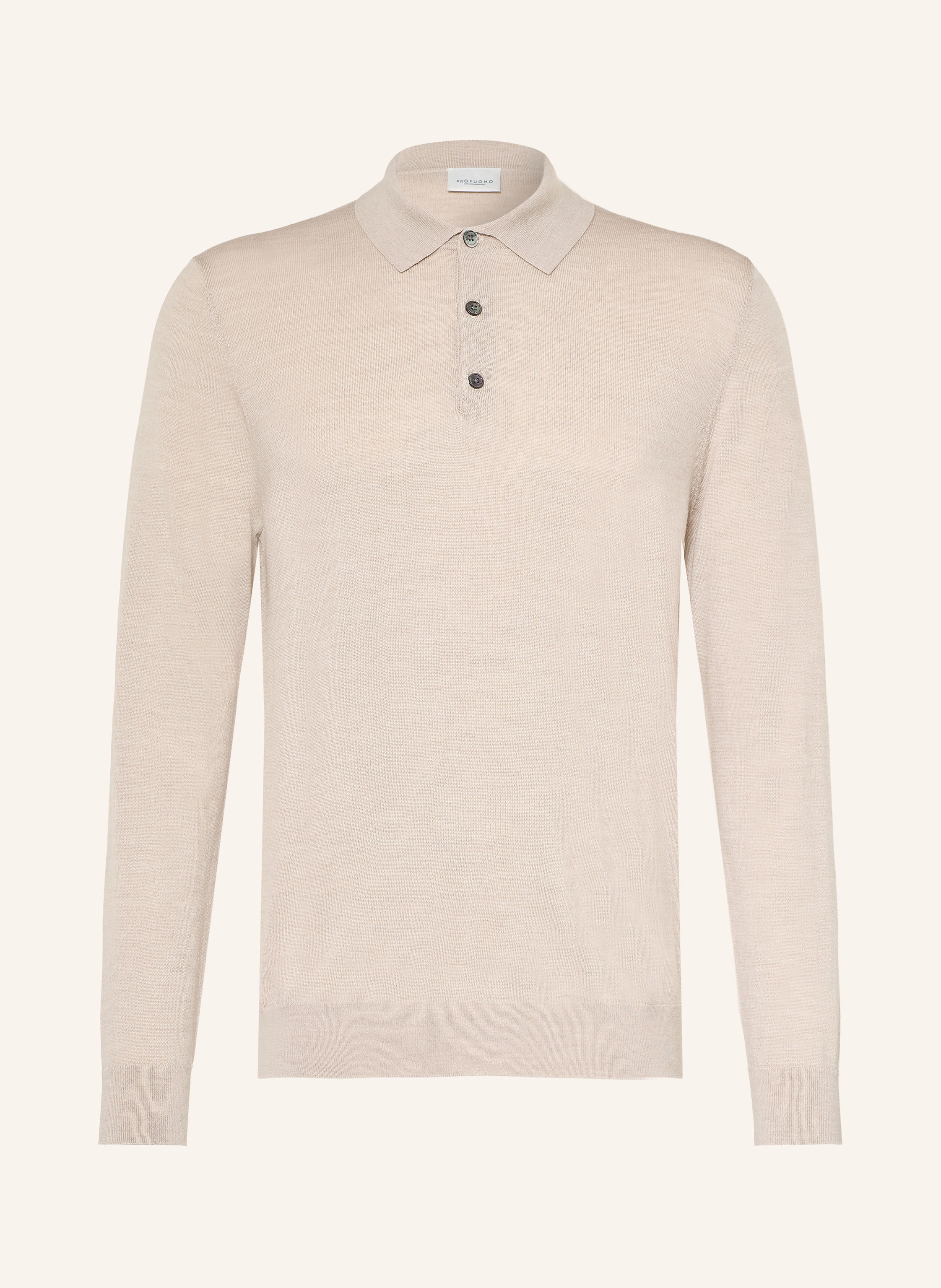 PROFUOMO Strick-Poloshirt