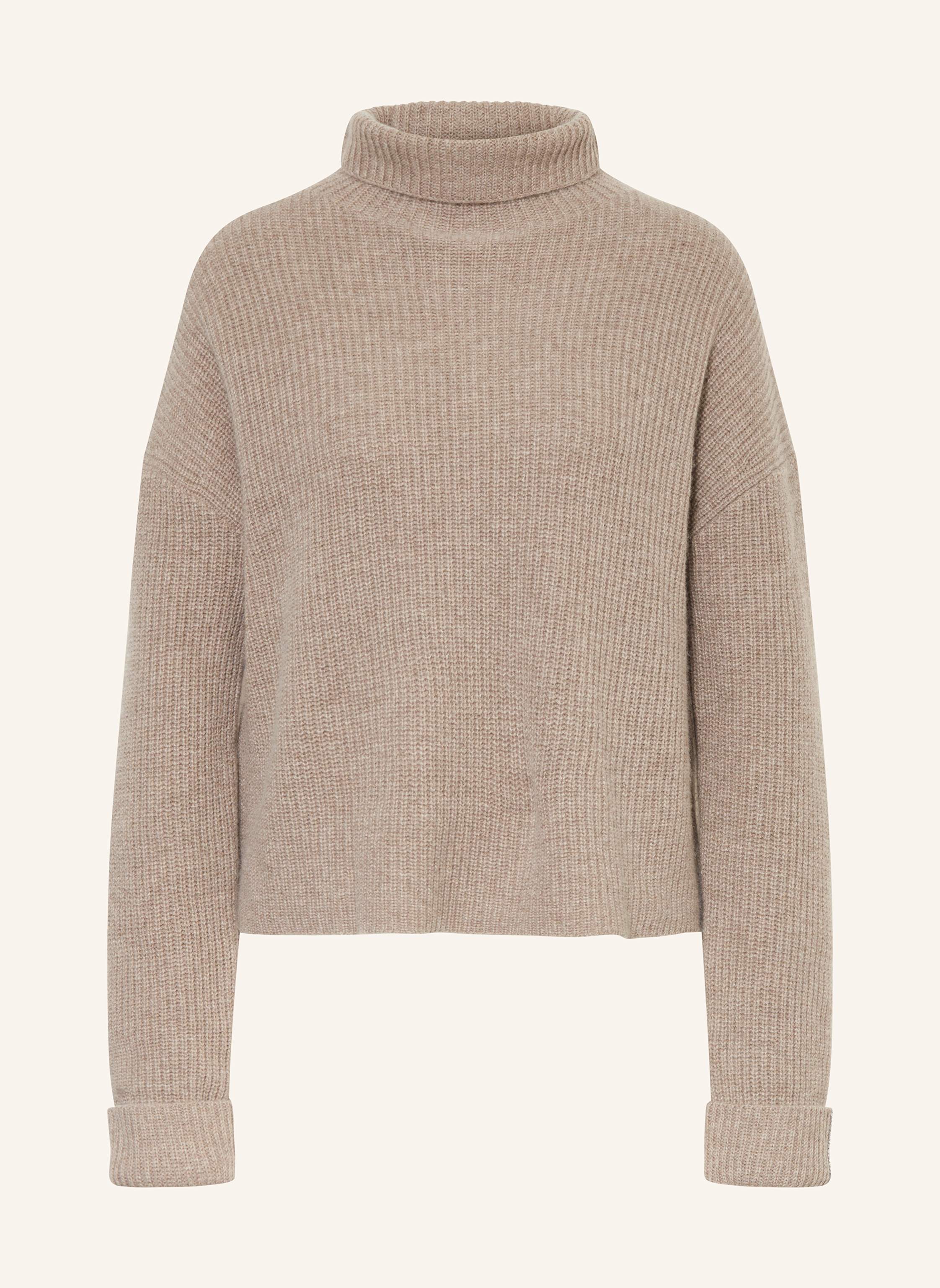 Princess GOES HOLLYWOOD Rollkragenpullover mit Schmucksteinen