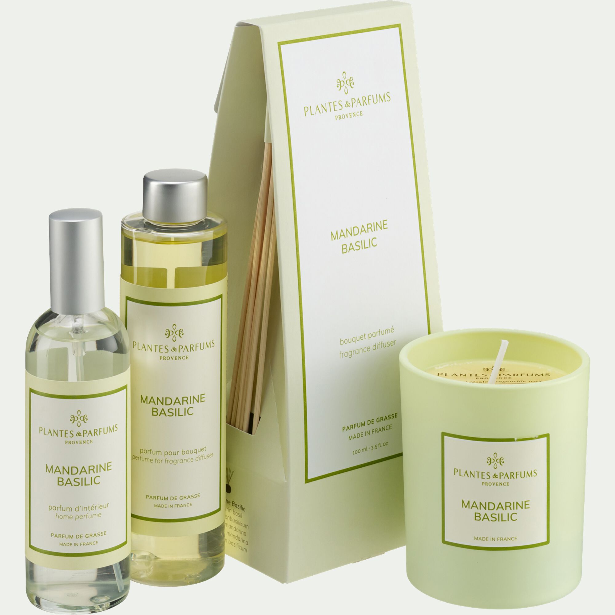 MANON - Recharge pour diffuseur senteur mandarine et basilic 200ml