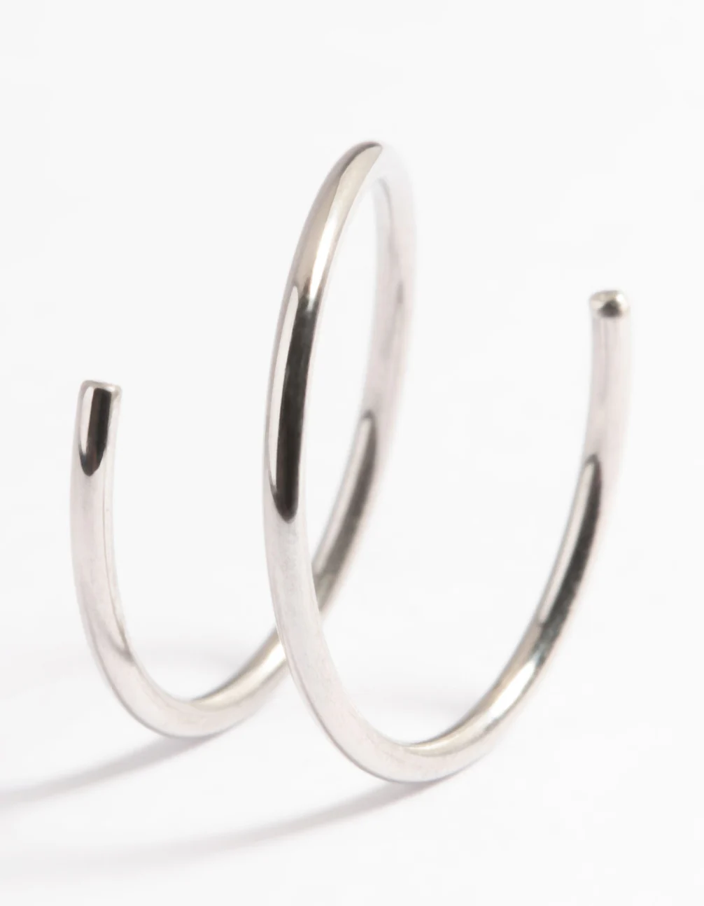 Surgical Steel Double Twist Nose Ring