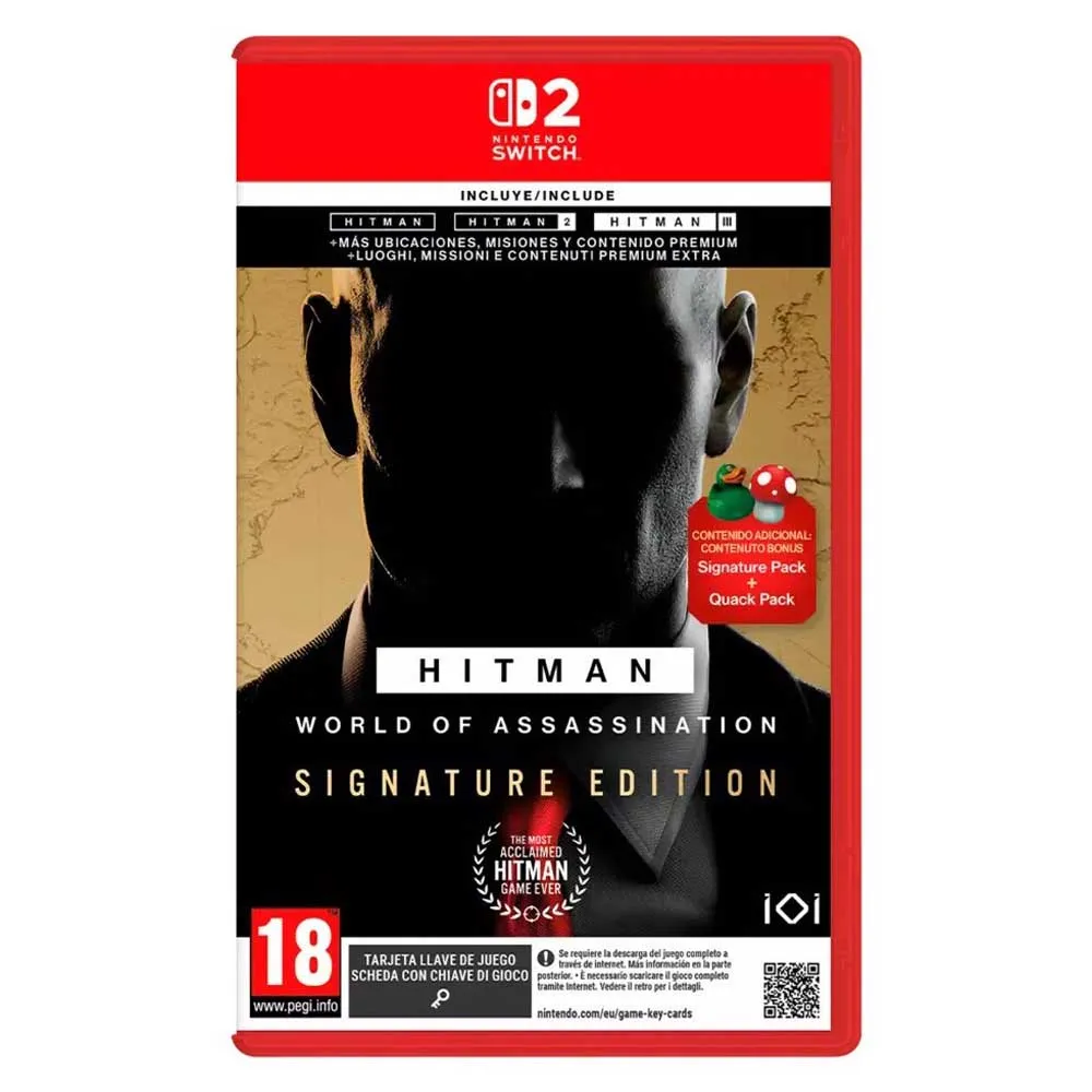 Nintendo Switch 2 Hitman World of Assassination Signature Edition