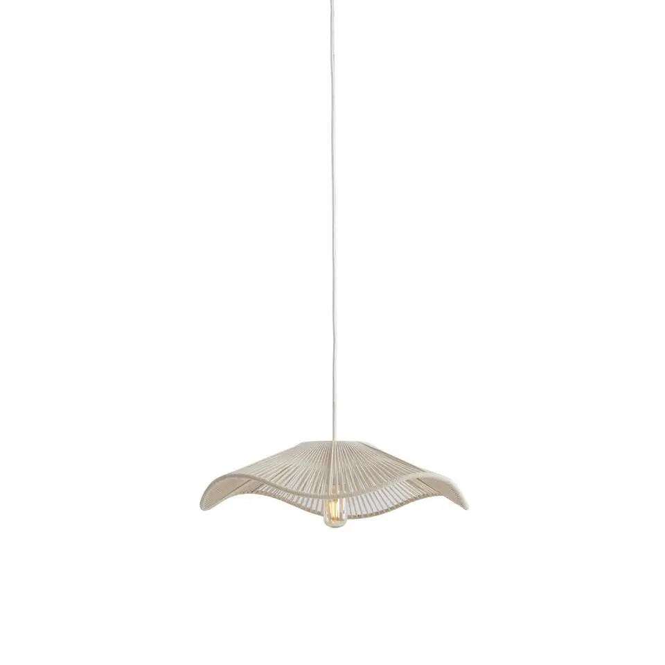 Hanglamp Rafa - Cr&egrave;me - &Oslash;50cm