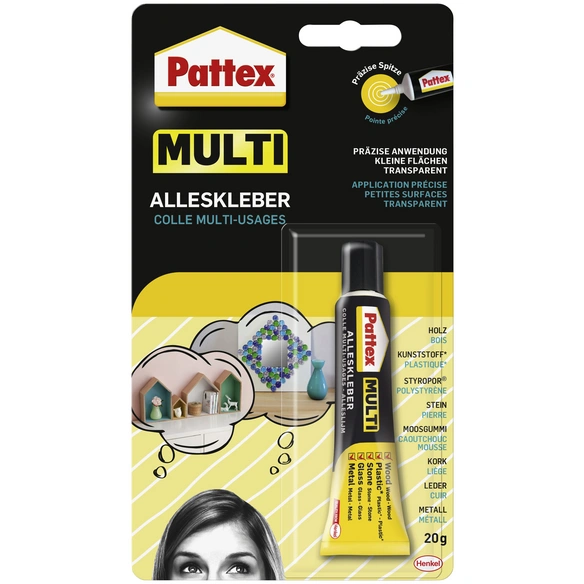 Alleskleber »Multi«, transparent, 20 g