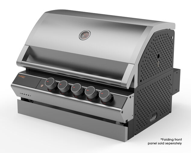 Ziegler & Brown Turbo Elite 5 Burner Build In BBQ (T Series) (Build-In with Brackets)