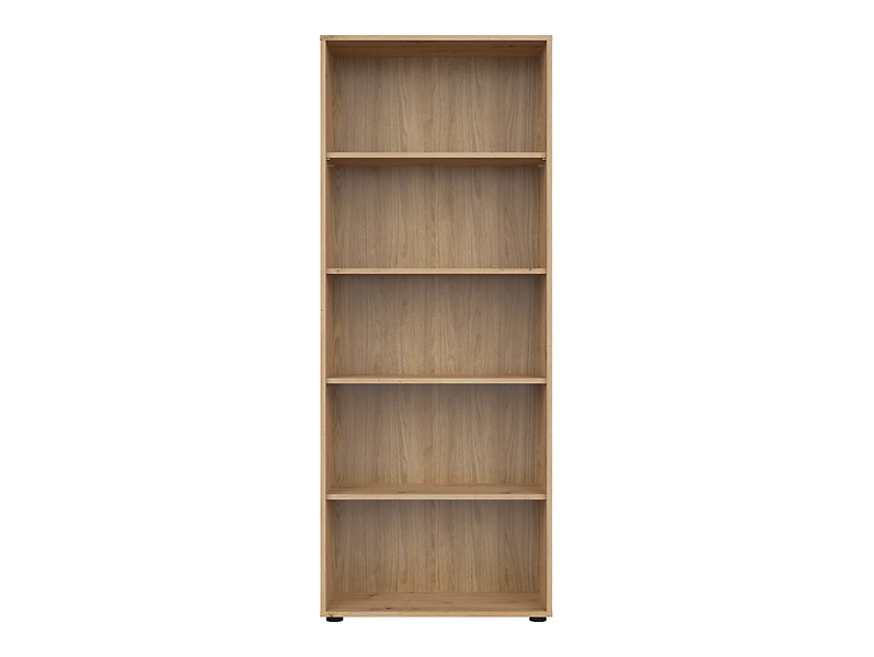 Regał Space Office 80 cm z 4 półkami dąb artisan