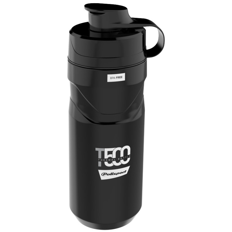 Bidon Thermal T500 noir 0,65 L POLISPORT