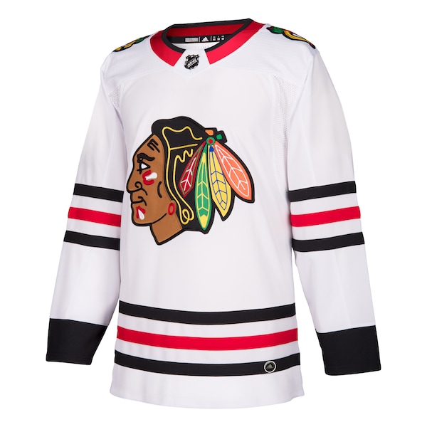 Chicago Blackhawks adidas Away Authentic Blank Jersey - White