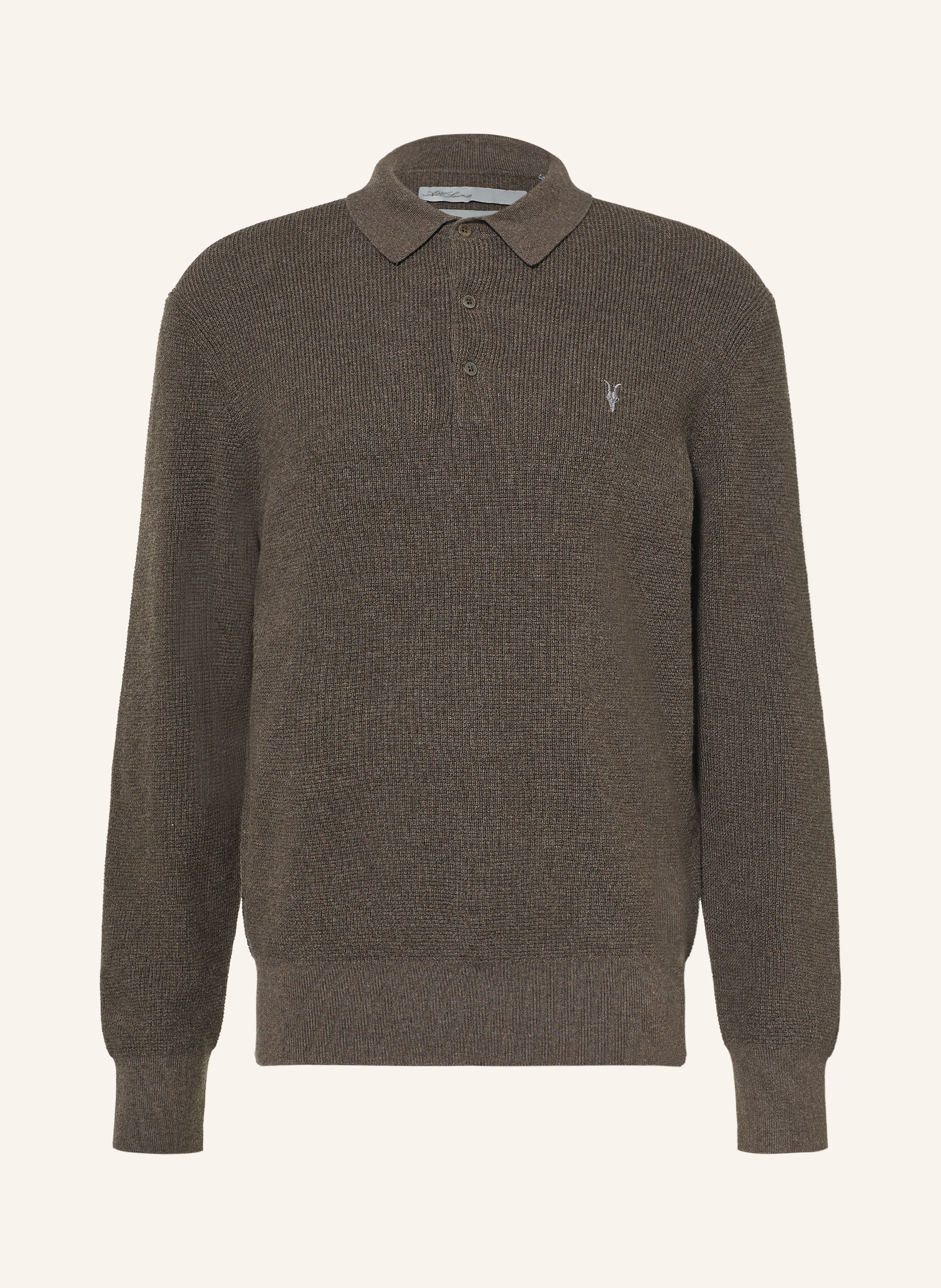 ALLSAINTS Strick-Poloshirt ASPEN