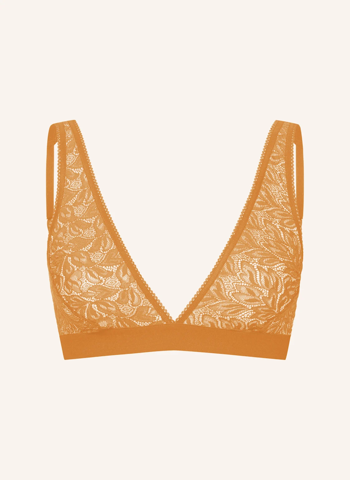 erlich textil Iconic Lace bügelloser Plunge BH große Cups mittlerer Halt aus Spitze - verstellbare Träger