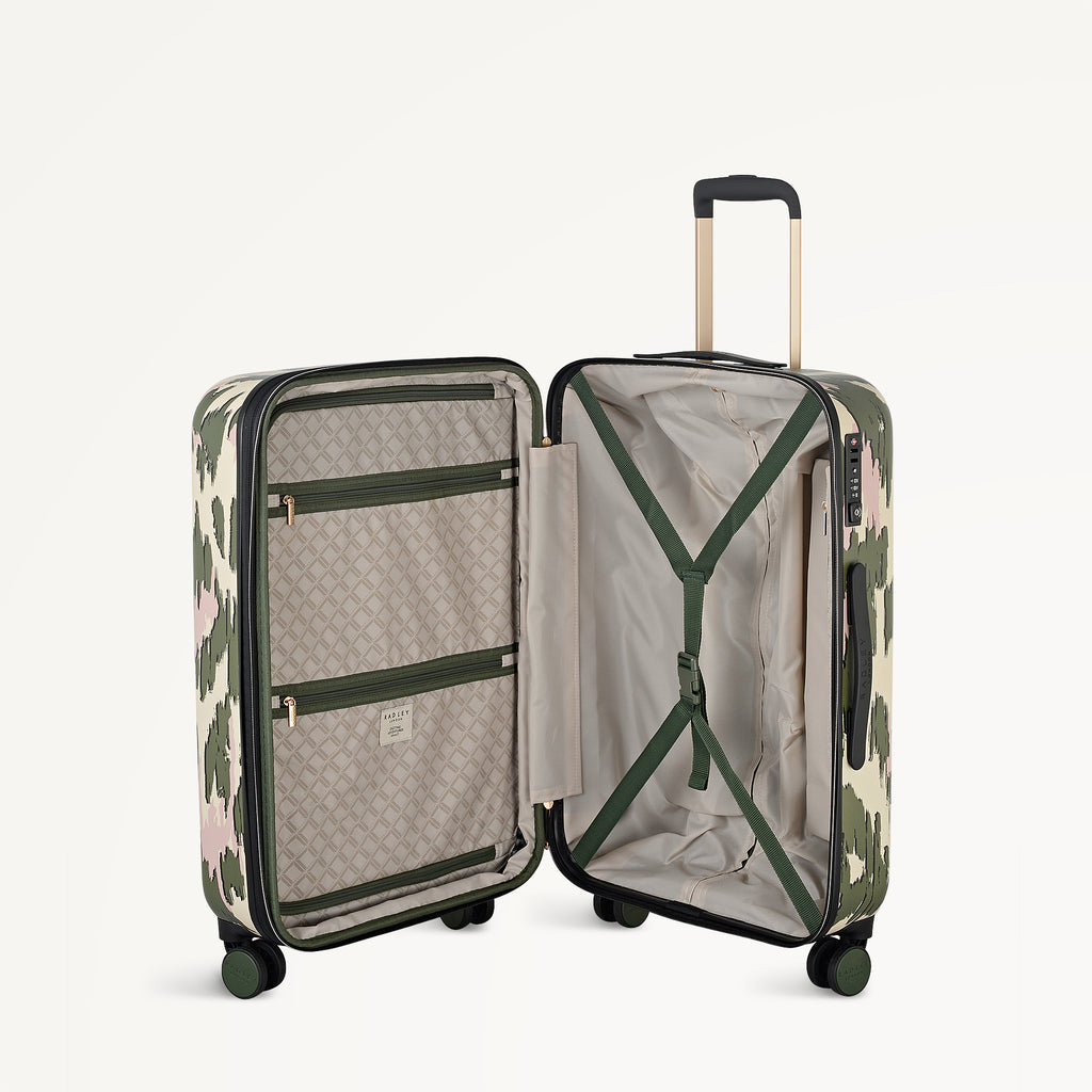 Abstract Animal - 4 Wheel Medium Suitcase