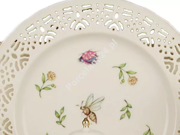 Talerz deserowy 19 cm Villa Italia - Leda Ivory AZ093