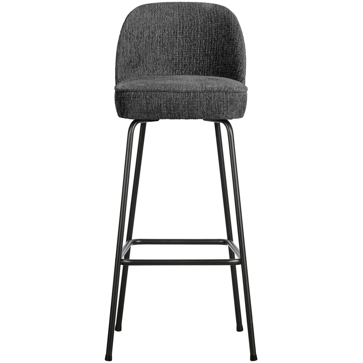 WOOOD barstoel Vogue - Structure Velvet - Mountain - 103x50x55
