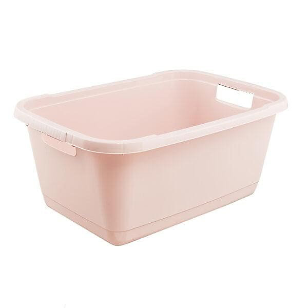 Bassine à linge élégante et pratique 52 litres - Rose