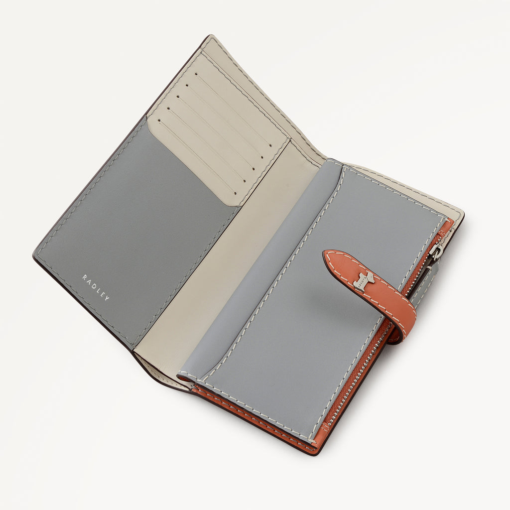 Willis Street - Colourblock - Large Flapover Wallet