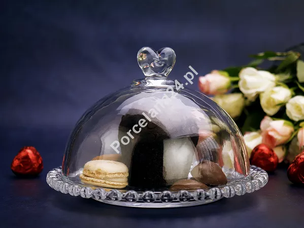 Patera 19,5 cm z kloszem Altom Design - Love 07.LOV.6952