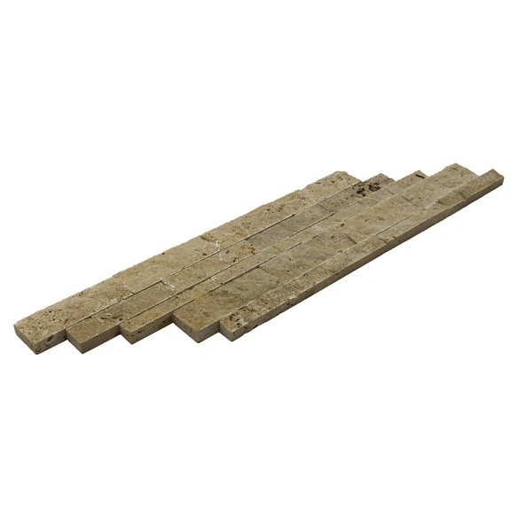 Wandpaneel »Keona Brown«, Paketinhalt: 0,552 m², Travertin, grau/beige