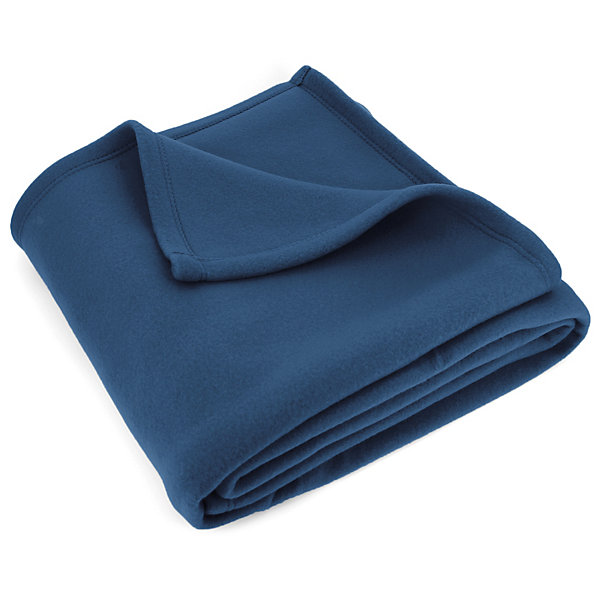 Couverture polaire 180x220 cm Isba Marine 100% Polyester 320g/m2 non-feu