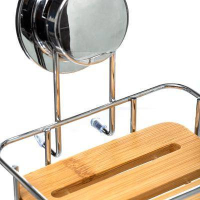 Mydelniczka na przyssawce VENTERRA, bambus