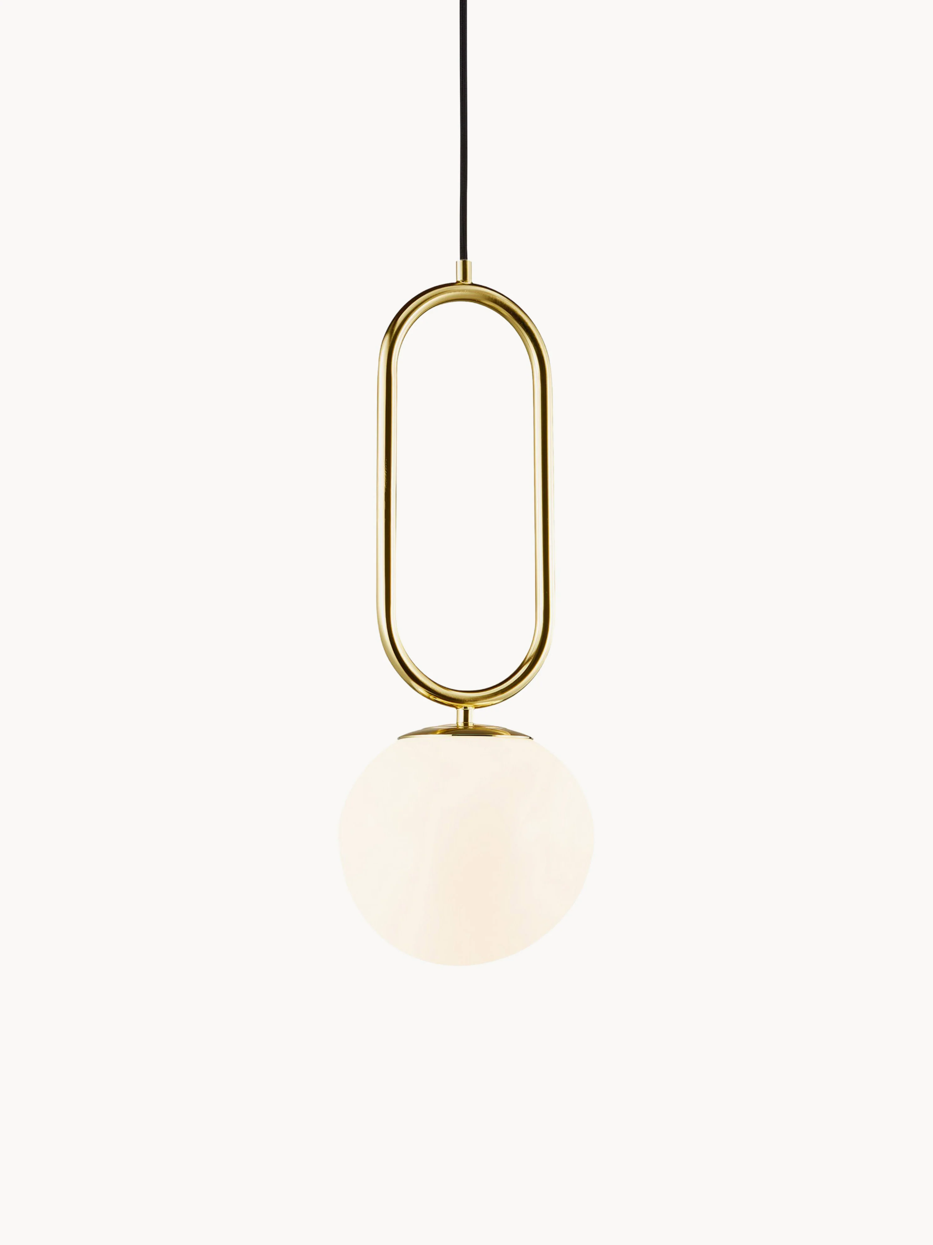 Kleine mundgeblasene Pendelleuchte Shapes