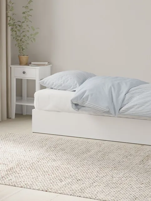 Divan bund SEDEN 90x200 sideløft hvid