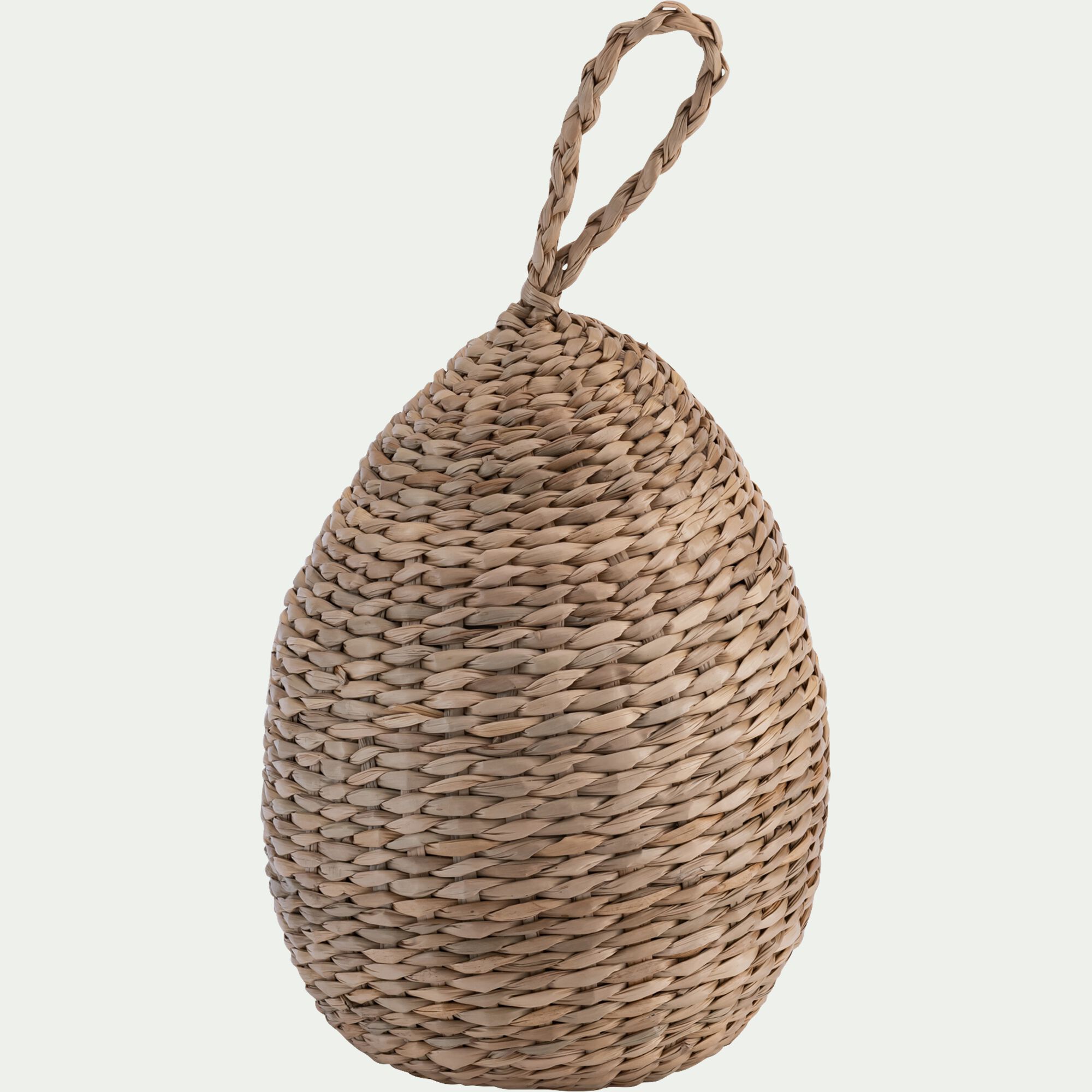 BIAR - Cale-porte en ciment et jonc de mer H26cm - naturel