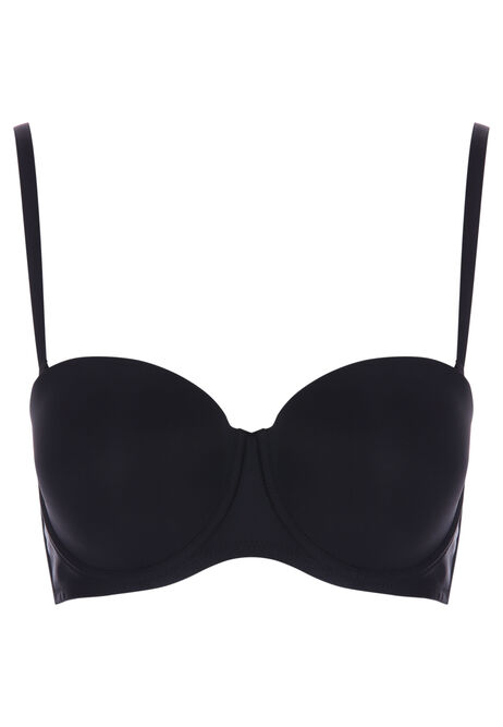 Womens Black Multi-way Bra