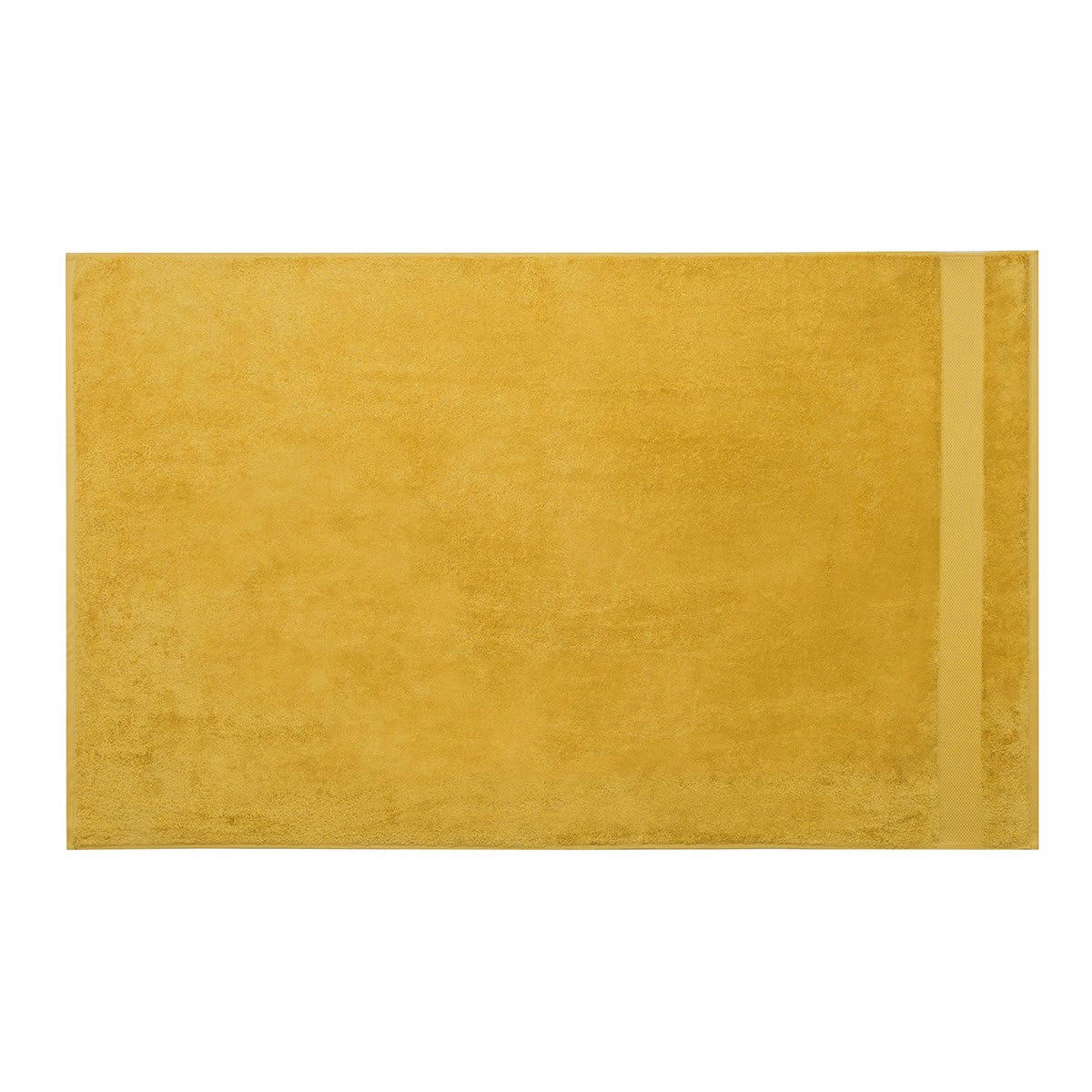 PÉTALE - Drap de bain coton miel 90x150 cm