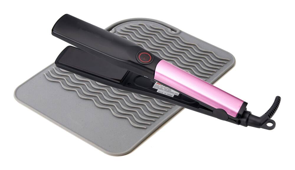 For Living Heat-Resistant Silicon Styling Mat for Hair Tools
