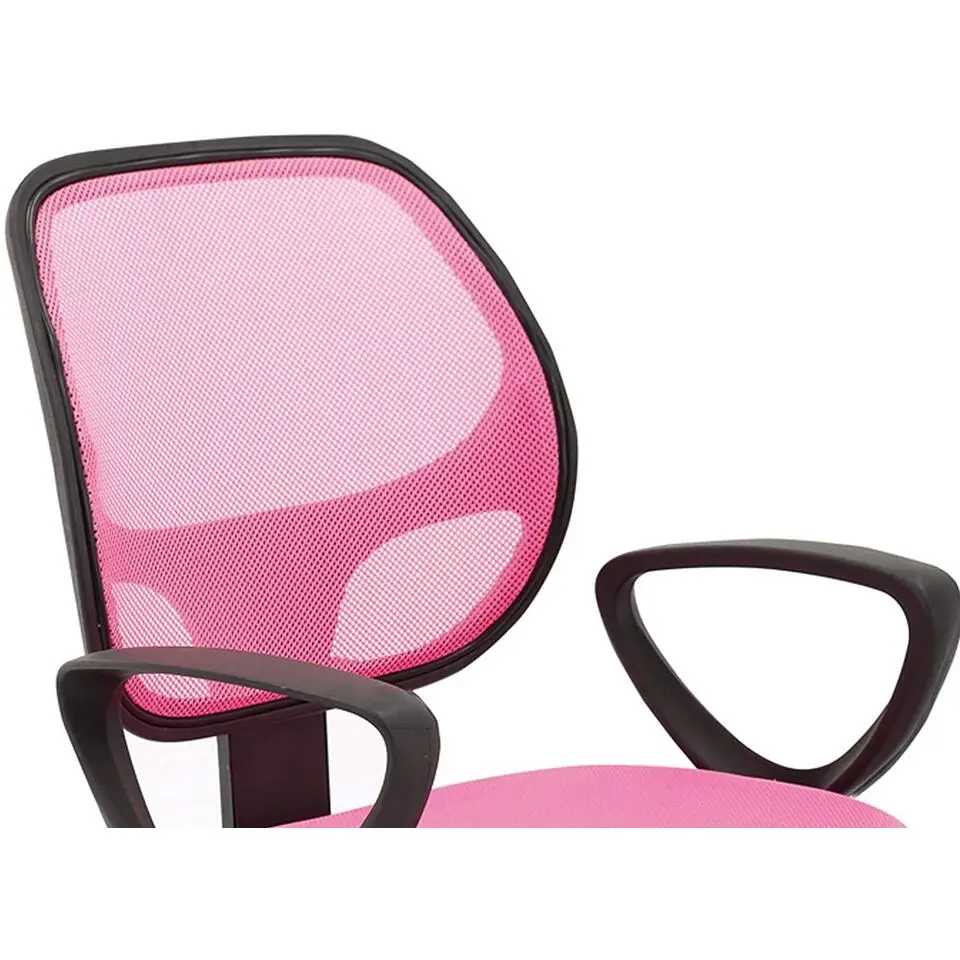 Bureaustoel Buritos - Solide, Verstelbaar en Ergonomisch - Roze