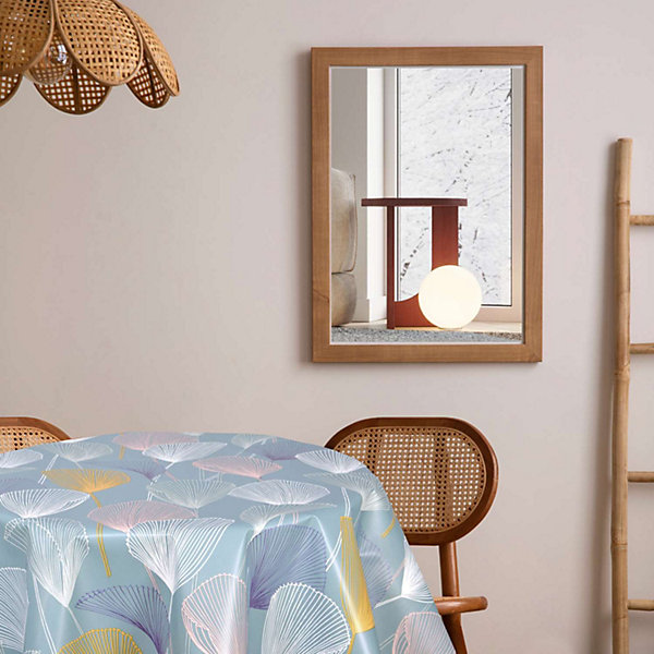 Nappe en toile cirée ronde Cottey