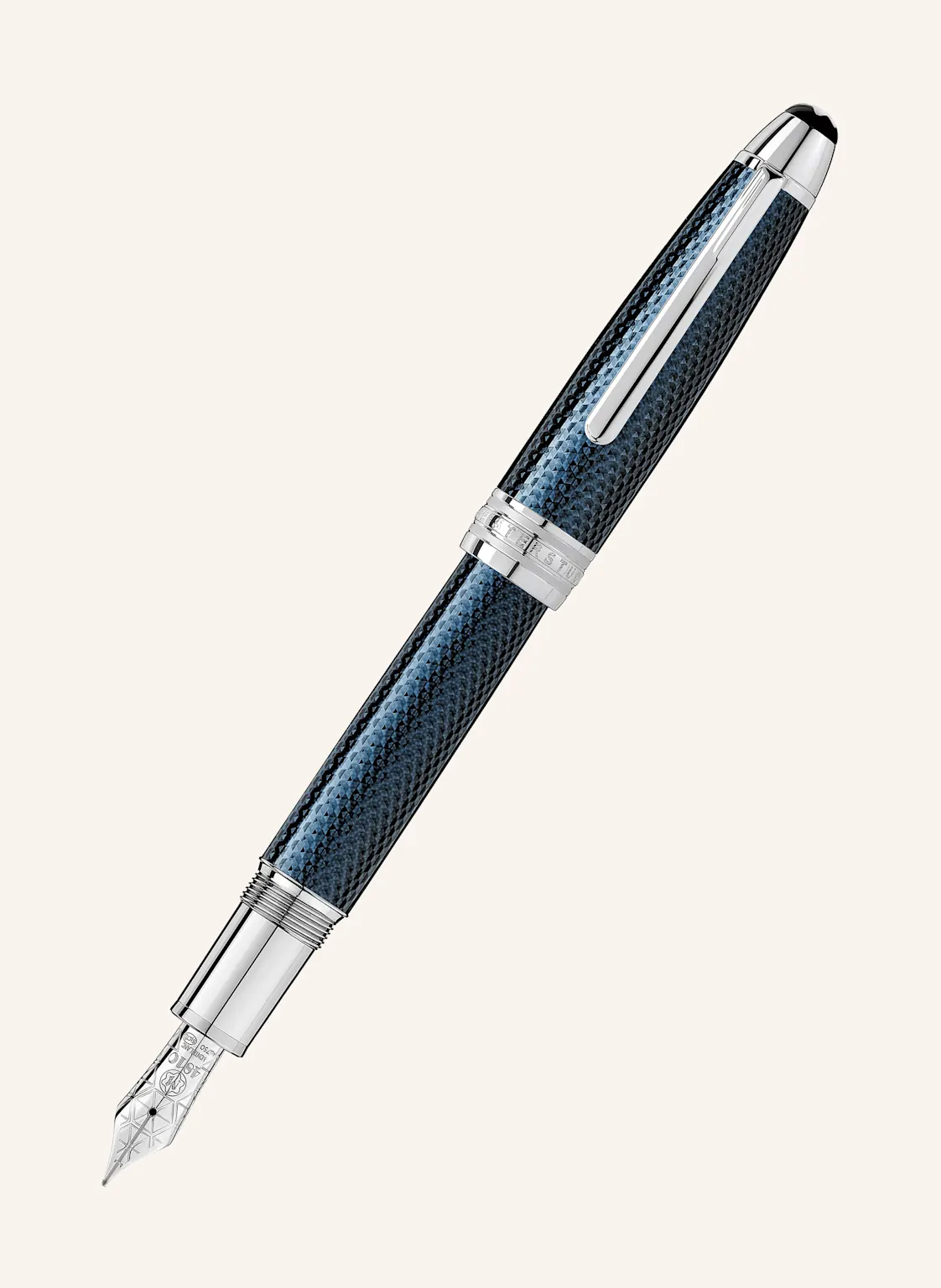 MONTBLANC Kolbenfüllfederhalter MEISTERSTÜCK SOLITAIRE BLUE HOUR LEGRAND