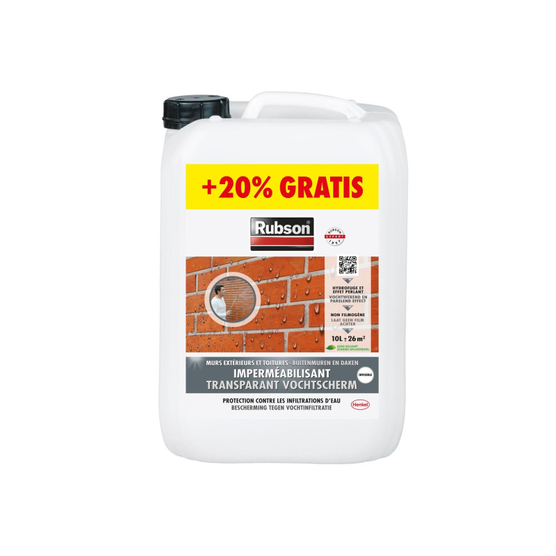 Imperméabilisant Mur invisible 10 L   20 % RUBSON
