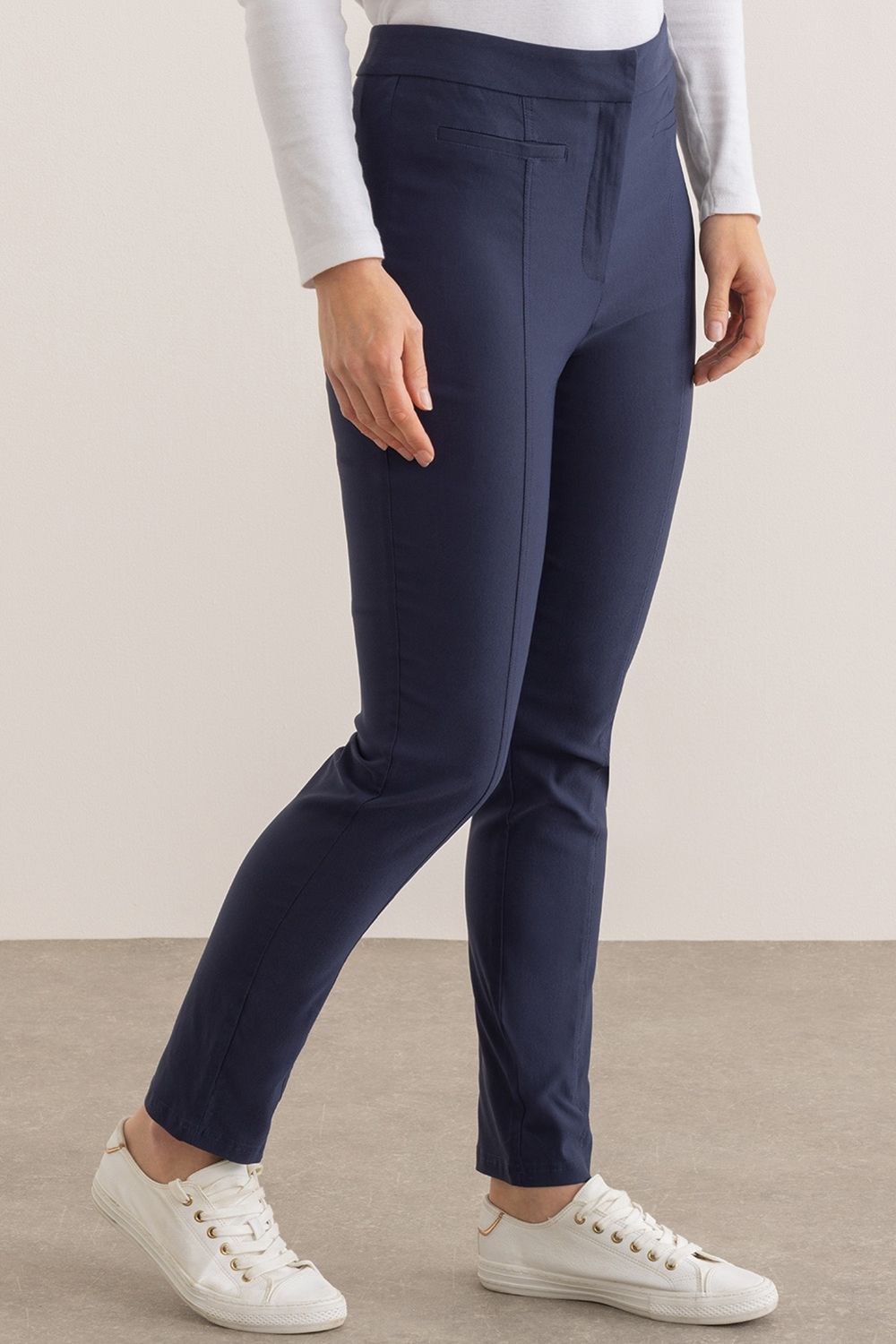 Klass. Slim Leg Stretch Trousers