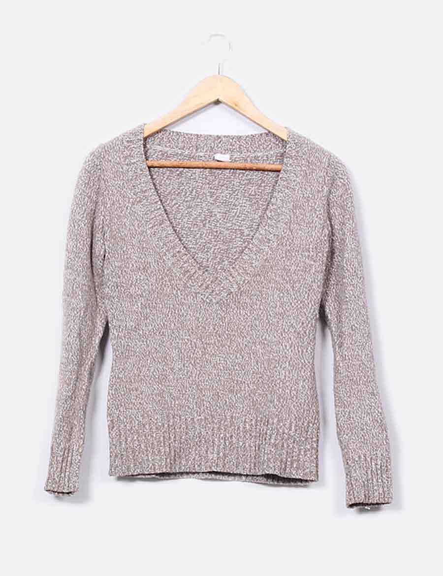 Camaïeu Marbled brown jersey