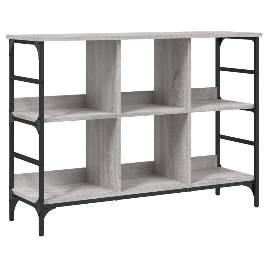 Szafka Szara Dąb Sonoma 102x32x73.5 cm do Salonu Pokoju Sypialni