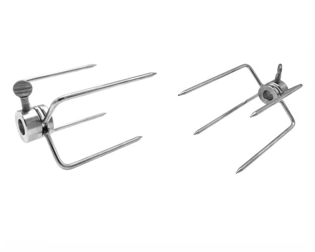 Ziggy Rotisserie suits Twin & Triple Ziggy Classic BBQ (Motor sold separately)