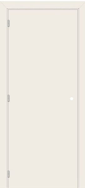 Bloc Porte Lacdor Blanc Pur H204 X L83 Cm Côte Tableau P.droit Gd Menuiseries
