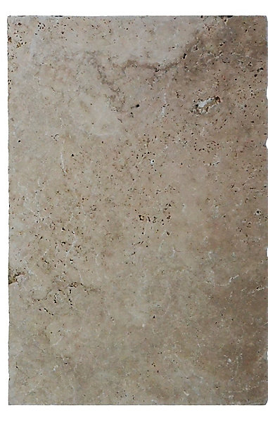Carrelage sol intérieur travertin L.61 x l.40,6 cm x ép.12 mm, Antique