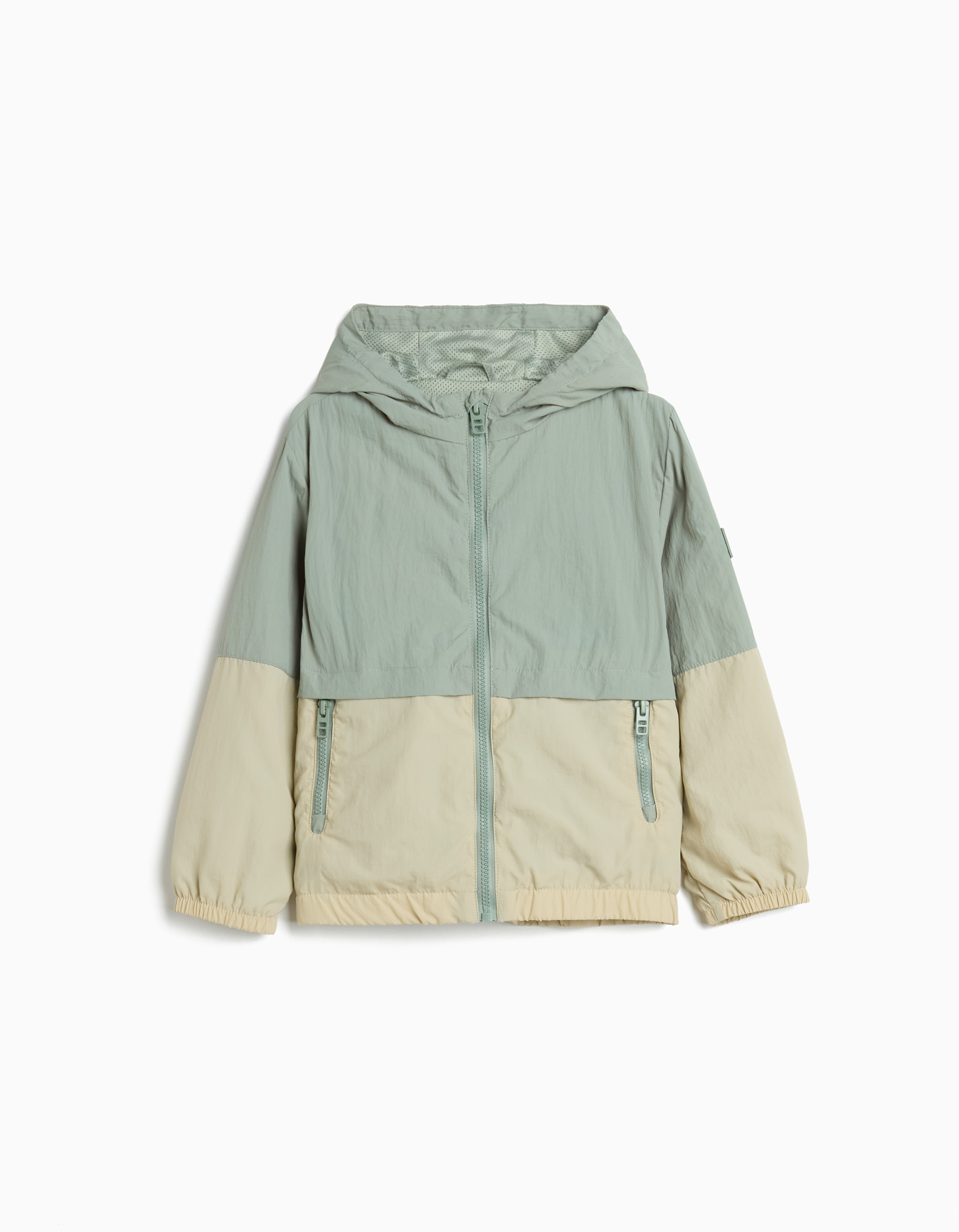 Parka com Capuz, Menino, Verde Claro