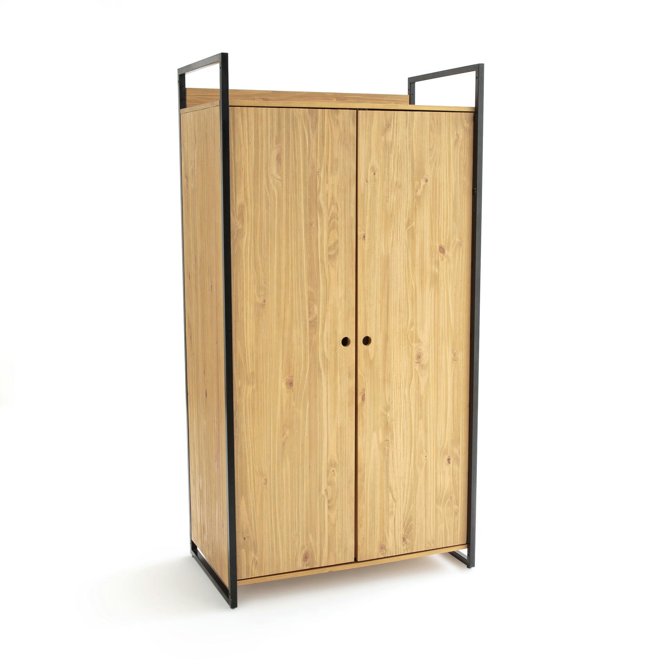 Module armoire 2 portes penderie HIBA