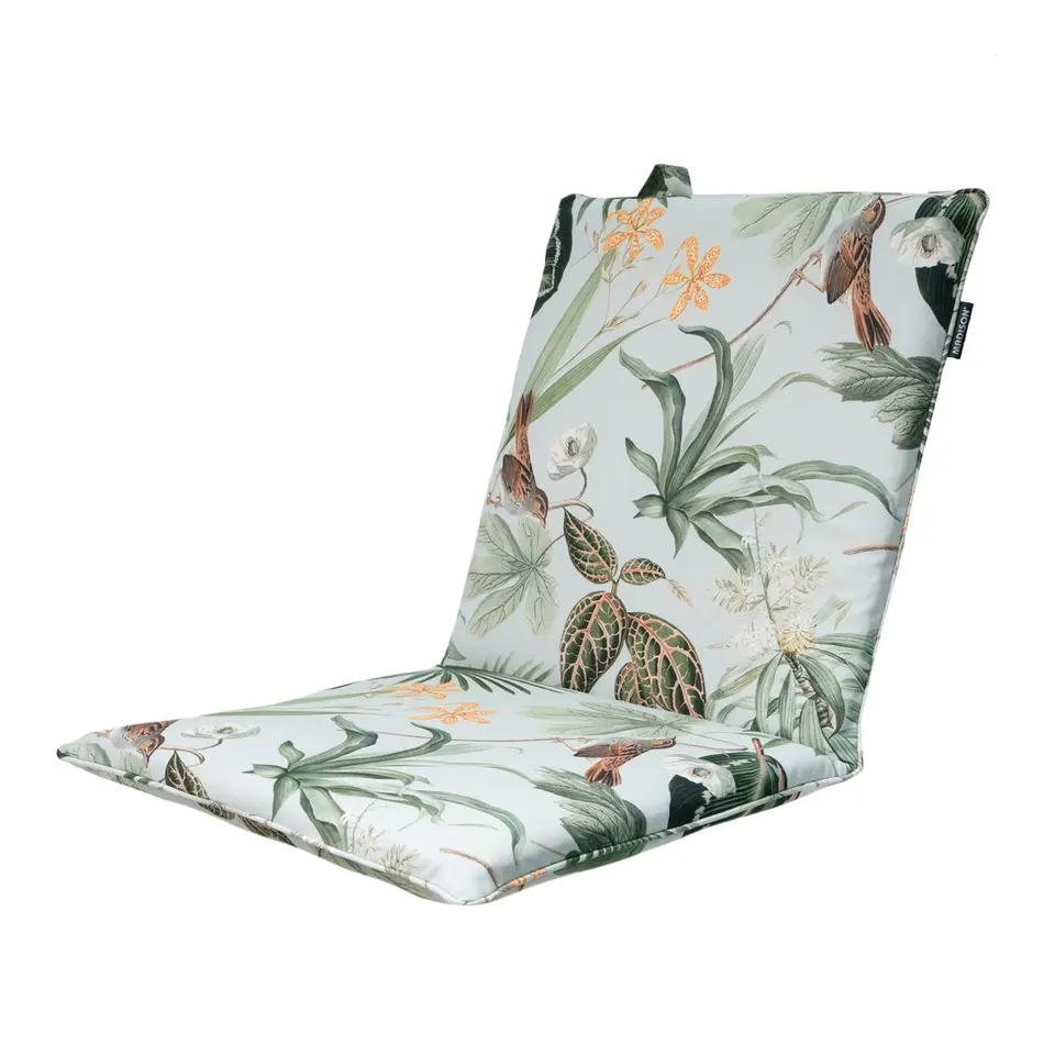 Madison - Stapelstoelkussen Grasse green - Ca. 97x49 cm - Set van 4