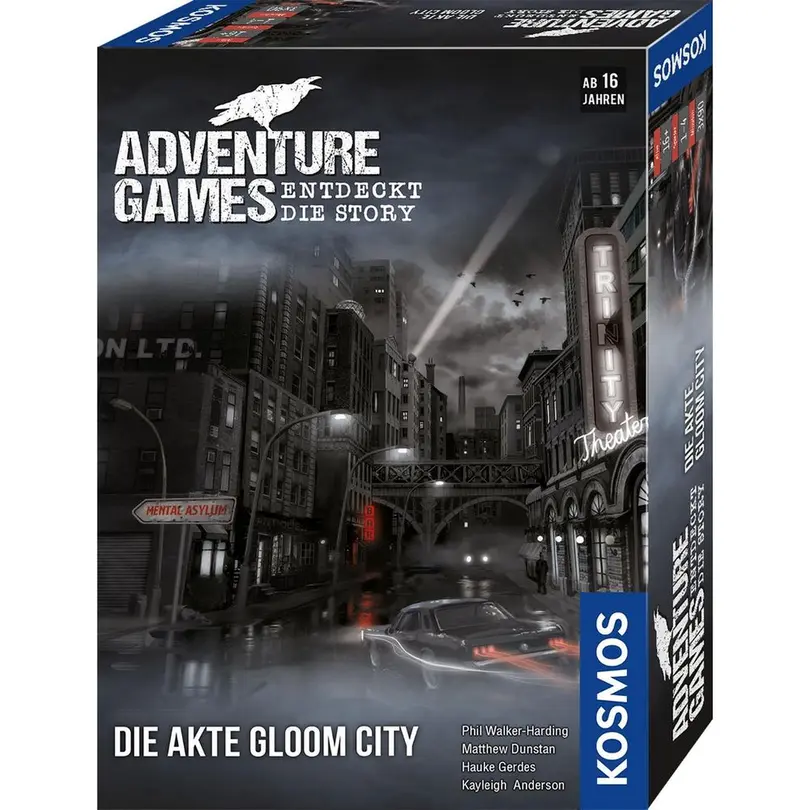 Brettspiel 4-teilig Adventure Games