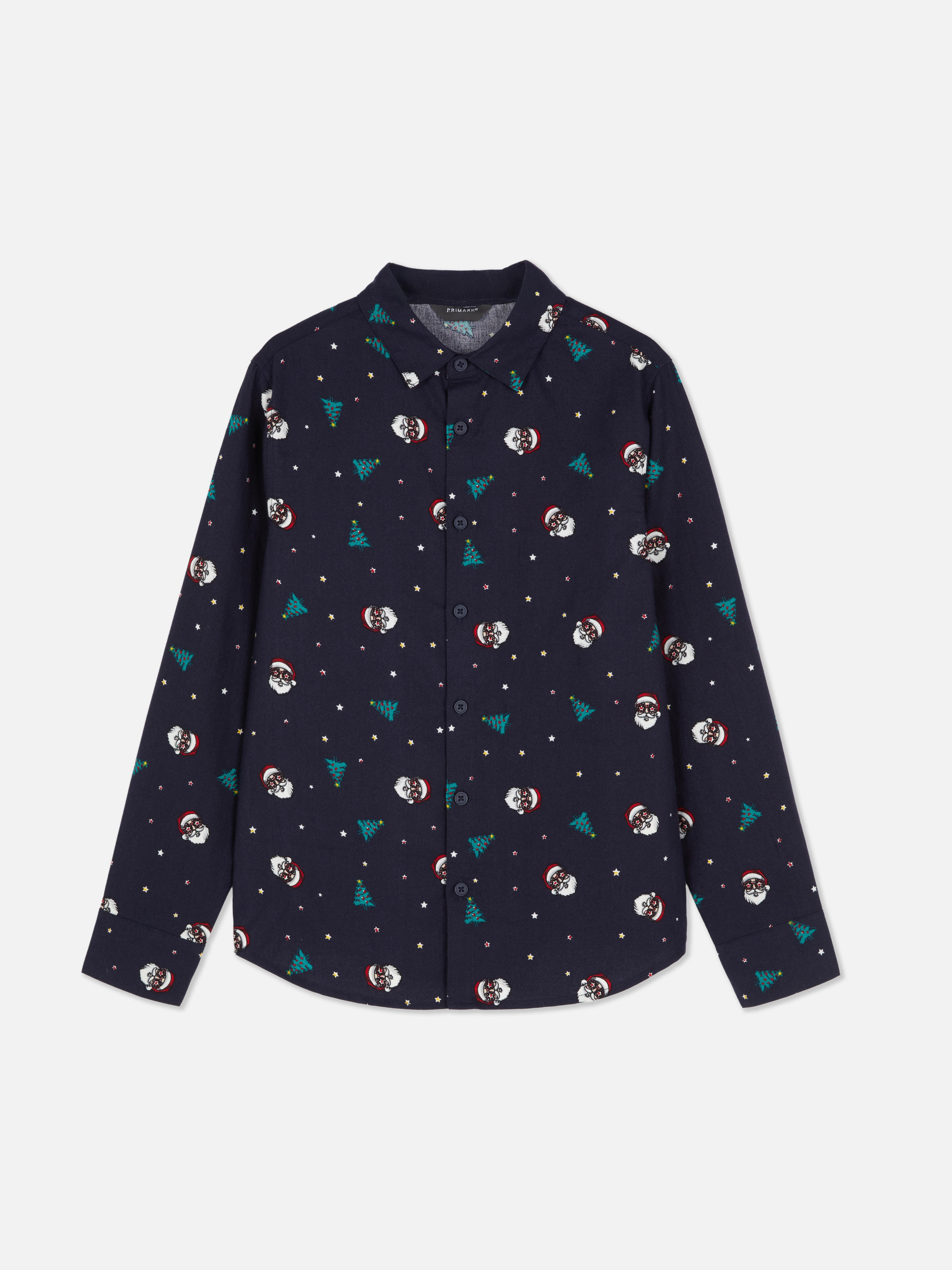 7-15yrs | Christmas Oxford Shirt