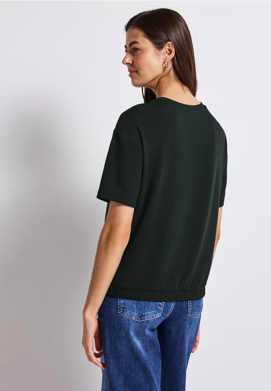 T-Shirt mit Brusttasche