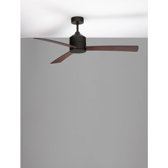 Ventilator »Axel «, LED, schwarz/braun