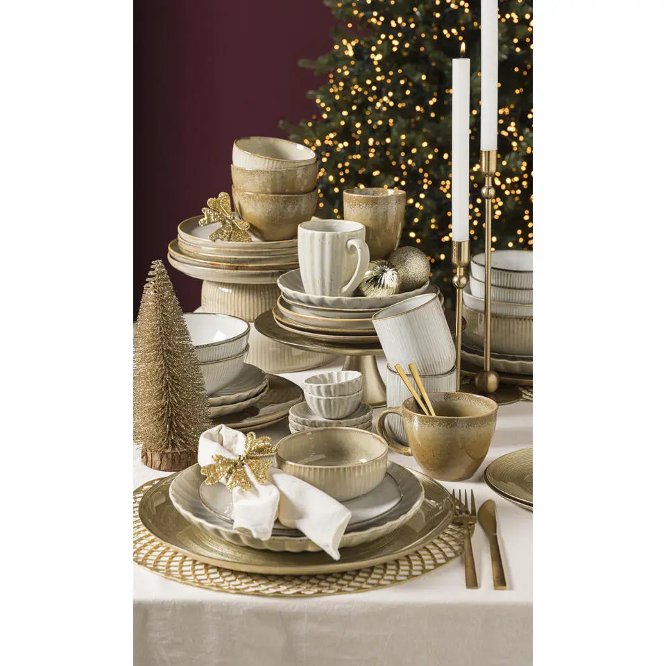 Schaaltje Camille - beige - stoneware - &Oslash;11,5 cm